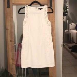 White lace dress